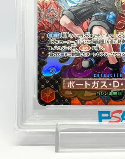 PSA 10 Portgas D. Ace OP02-013 SR SP Alt Art Two Legends OP-08 ONE PIECE Card JP - Image 5