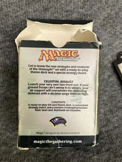 MTG Magic The Gathering Onslaught Celestial Assault Lot Of 58 Cards - Image 3