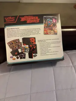 Pokemon TCG Scarlet & Violet Destined Rivals Elite Trainer Box ETB Sealed - Image 4