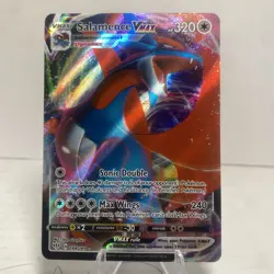 Pokemon TCG Salamence VMAX Darkness Ablaze 144/189 Holo Ultra Rare - Image 1