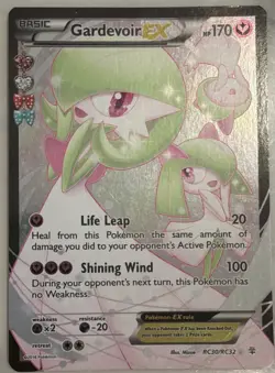 Pokemon TCG Gardevoir EX RC30/RC32 Full Art Holo Generations Radiant Collection - Image 1