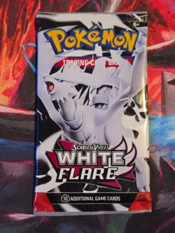 Pokemon TCG - Scarlet & Violet White Flare Booster Pack English - Image 1