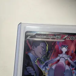 Pokemon Team Rocket’s Mewtwo EX 231/182 Destined Rivals SIR! MINT CONDITION! - Image 5