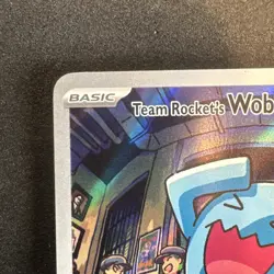 Pokemon TCG Team Rockets Wobbuffet 203 Destined Rivals Black Star Promo - Image 2