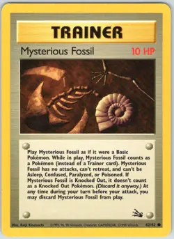 Mysterious Fossil 62/62 Common Fossil NM - Image 1