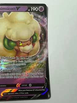 Whimsicott V 064/172 Ultra Rare Brilliant Stars Pokemon TCG NM - Image 3