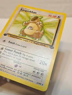 Kangaskhan 21/64 Rare 1st Edition Jungle Pokemon 1761 - Image 2