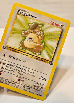 Kangaskhan 21/64 Rare 1st Edition Jungle Pokemon 1761 - Image 3