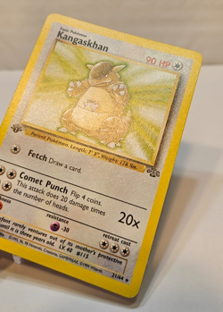 Kangaskhan 21/64 Rare 1st Edition Jungle Pokemon 1761 - Image 4