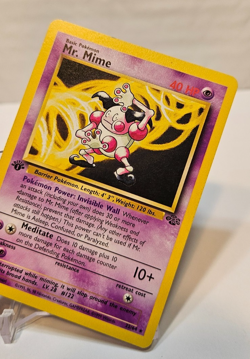 Mr. Mime 22/64 Rare 1st Edition Jungle Pokemon 1763 - Image 4