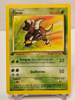 Pinsir 25/64 Rare 1st Edition Jungle Pokemon 1765 - Image 1