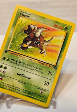 Pinsir 25/64 Rare 1st Edition Jungle Pokemon 1765 - Image 4