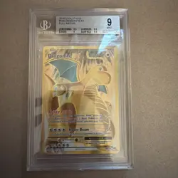 Pokemon TCG XY Evolutions Dragonite EX 106/108 Full Art UR Holo BGS 9 English - Image 1