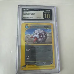 Pokemon 2003 Forretress 9/144 Skyridge Rare Non-Holo CGC Pristine 10 Low Pop - Image 2