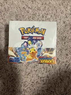 Pokemon surging sparks booster box Sealed (tear) - Image 1