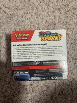 Pokemon surging sparks booster box Sealed (tear) - Image 2