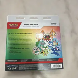 Pokemon TCG First Partner Pack Illustration Collection Series 1 3 Packs English - Image 2