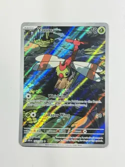 Pokemon TCG Yanma 183/182 SV10: Destined Rivals Illustration Rare Near Mint - Image 1