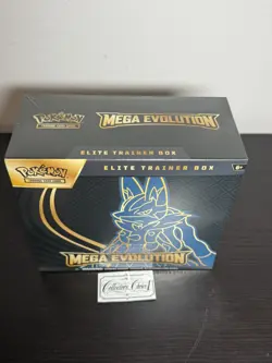 POKEMON TCG MEGA EVOLUTION ETB ELITE TRAINER BOX (LUCARIO) - Image 2