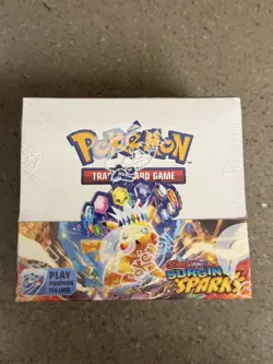 2024 Pokemon Scarlet & Violet Surging Sparks Factory Sealed Booster Box - Image 1