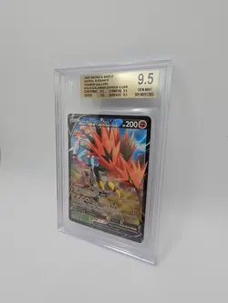 Pokemon Galarian Zapdos V Astral Radiance Beckett 9.5 Gem Mint Trainer Gallery - Image 3