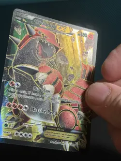 Pokemon Groudon EX Full Art Ultra Rare Holo 150/160 XY Primal Clash - Image 3