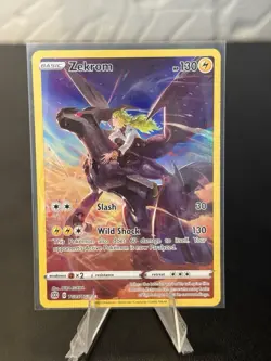 Zekrom TG05/TG30 Trainer Gallery Pokemon SWSH Brilliant Stars Near Mint - Image 1