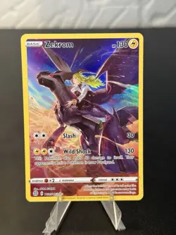 Zekrom TG05/TG30 Trainer Gallery Pokemon SWSH Brilliant Stars Near Mint - Image 3