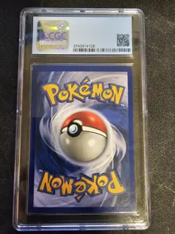 Pokemon Raichu Base Set 1st Edition SPANISH Holo Rare #14 Grade 8 - Image 2