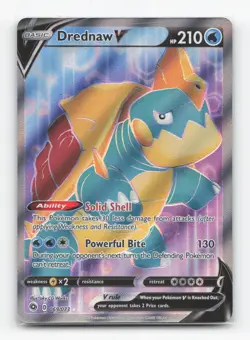 Pokemon TCG - Drednaw V 069/073 Near Mint Ultra Rare Champion's Path - Image 1