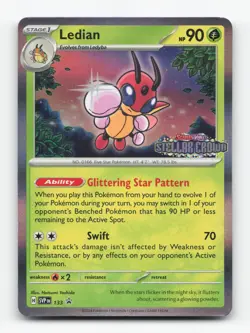 Pokemon TCG - Ledian 133 Near Mint Holo Promo Scarlet & Violet Promo - Image 1