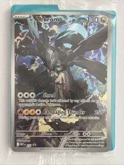 Pokemon TCG Ascended Heroes ETB N’s Zekrom Promo 031 SEALED - Image 2