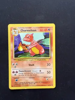 Pokemon TCG 1999 Base Set Charmeleon 24/102 - Image 1