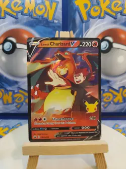 Lances Charizard V SWSH133 Celebrations 25th Anniversary Pokemon TCG Card Promo - Image 2