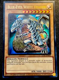 Blue-Eyes White Dragon LC01-EN004 NM 1st Ed Ultra Rare Limited Edition Yugioh - Image 1