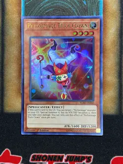 Yugioh Performage Trick Clown BLRR-EN060 Ultra Rare 1st Ed NM - Image 1