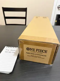 ONE PIECE CARD GAME English Version 1st Anniversary Set (New Sealed in box) - Image 1