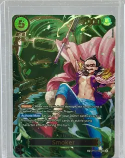 One Piece Carrying On His Will Smoker SP OP10-030 English - Image 1