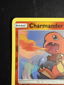 Pokemon TCG Charmander Hidden Fates 7/68 Reverse Holo Card Common Near Mint - Image 2