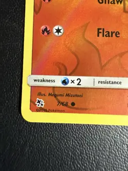 Pokemon TCG Charmander Hidden Fates 7/68 Reverse Holo Card Common Near Mint - Image 5