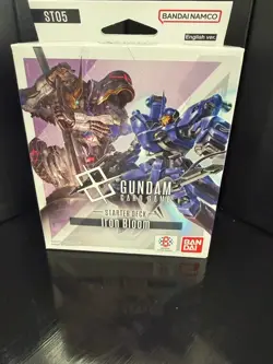 Gundam Card Game Starter Deck ST05 Iron Bloom English Version Factory Sealed New - Image 1