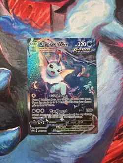 Pokemon Vaporeon VMAX Rapid Strike Promo Holo SWSH182 Sword & Shield Card - Image 1