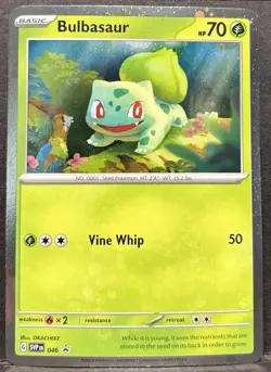 Bulbasaur - (Cosmos Holo) Holofoil Promo SV: Scarlet & Violet Promo Cards 046 NM - Image 1