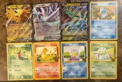 Pokemon Jumbo Card Lot of 8 Cards Celebrations ETC - Image 1