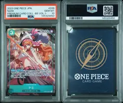 Nami (JP) - One Piece: Prem Card Coll - Best Sel Vol.1 - OP02-036 - SR - PSA 10 - Image 3