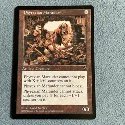 MTG - Phyrexian Marauder - Visions - LP MAGIC CARD - Image 1