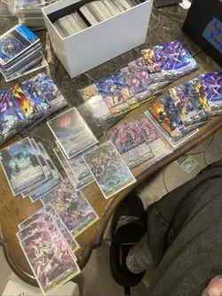 Box Full of Vanguard Trading Cards English Version Holos And Rare Cards!! - Image 1