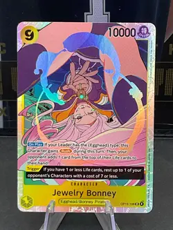 Jewelry Bonney OP13-108 SR Carrying on His Will One Piece Card Game - Image 1