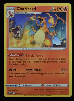 Charizard McDonald's Promos 2024 001/015 Pokemon TCG Card Promo- NM - Image 1