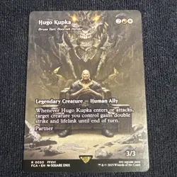 Hugo Kupka - Bruse Tarl, Boorish Herder (Showcase) Magic MTG 0050 FCA NM - Image 1